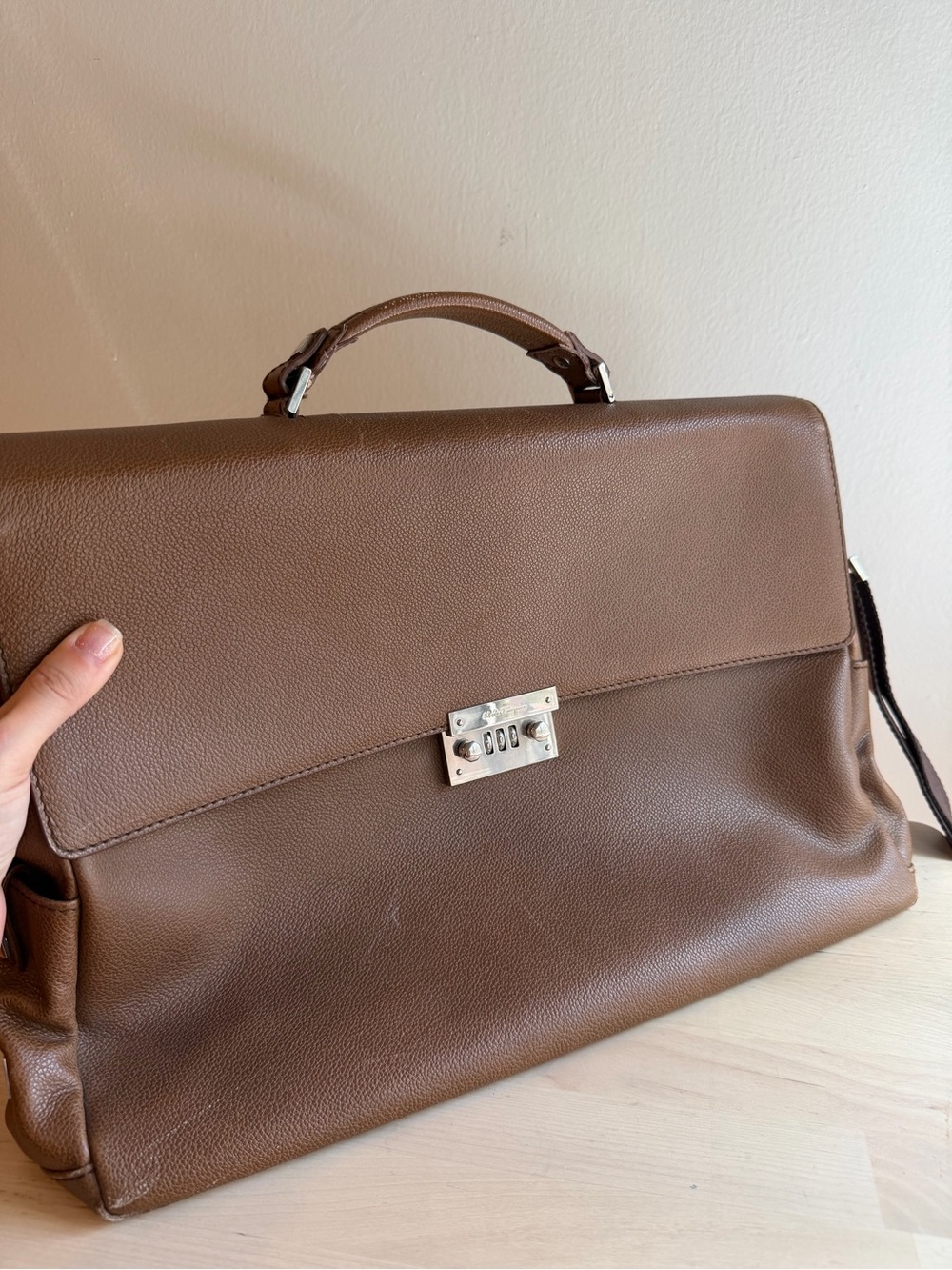Ferragamo Briefcase - AS IS.